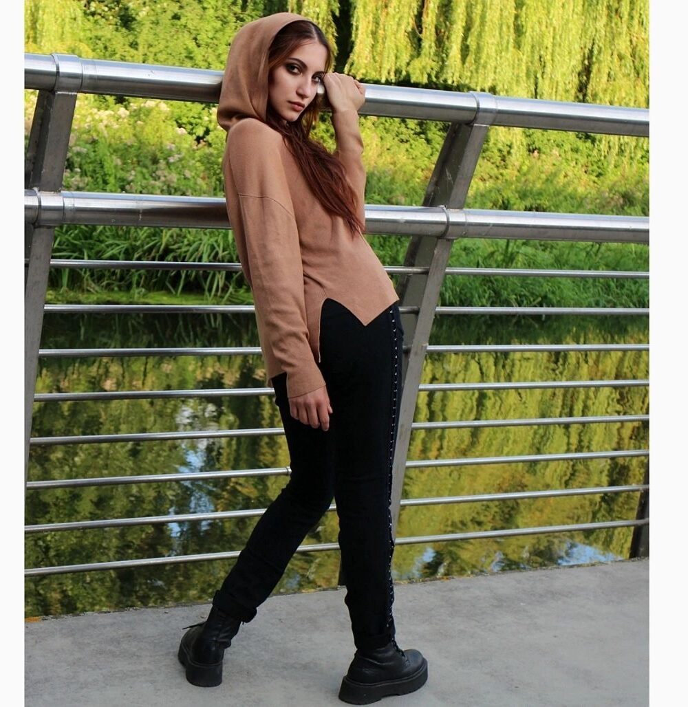 Brown Oversize Hoodie